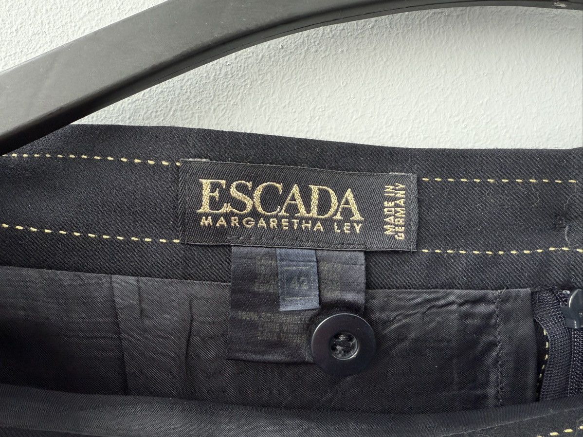 Escada Escada Margaretha Ley Wool Skirt Size 28" / US 6 / IT 42 - 8 Thumbnail