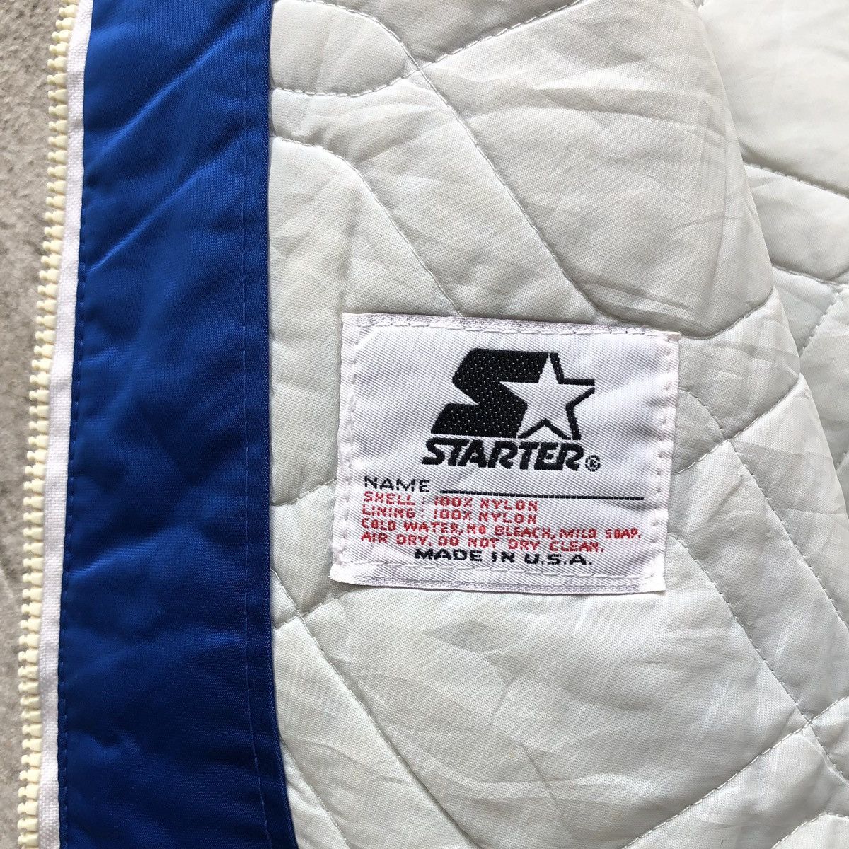 Starter Vintage 90’s Starter MLB LA Dodgers Varsity Jacket Size US L / EU 52-54 / 3 - 19 Thumbnail