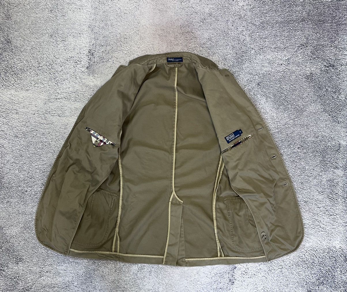 Polo Ralph Lauren Polo Ralph Lauren Cotton Blazer Jacket 3-Button Vintage S Size 38R - 13 Thumbnail