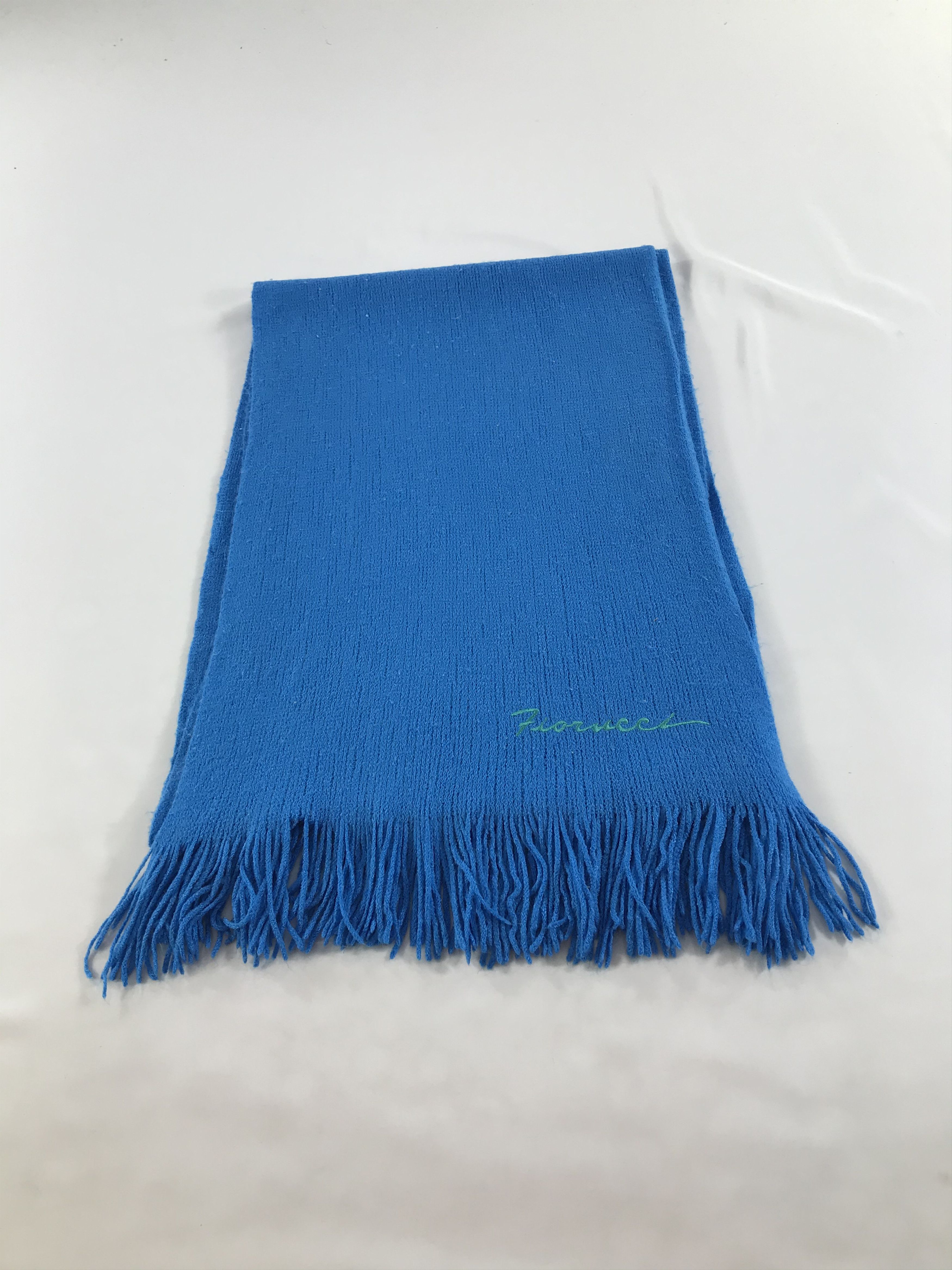 Fiorucci Fiorucci Knit Wool Scarf Muffler Neckgear Knitwear V47 Size ONE SIZE - 2 Thumbnail