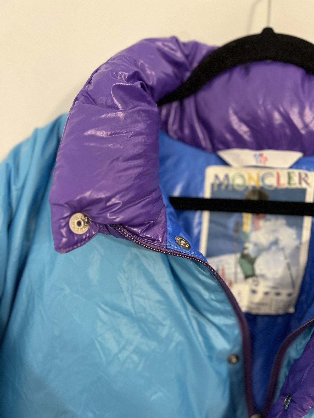 Moncler × Vintage Moncler grenoble vintage 1980's rare puffer Size L / US 10 / IT 46 - 8 Thumbnail