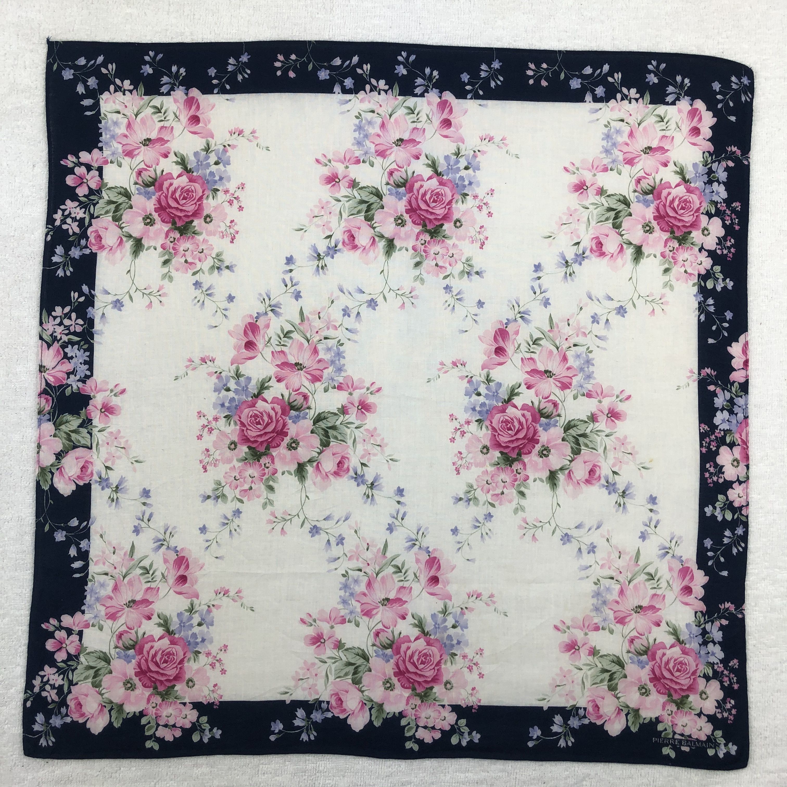 Pierre Balmain × Vintage Pierre Balmain Handkerchief / Bandana / Neckerchief Size ONE SIZE - 2 Thumbnail