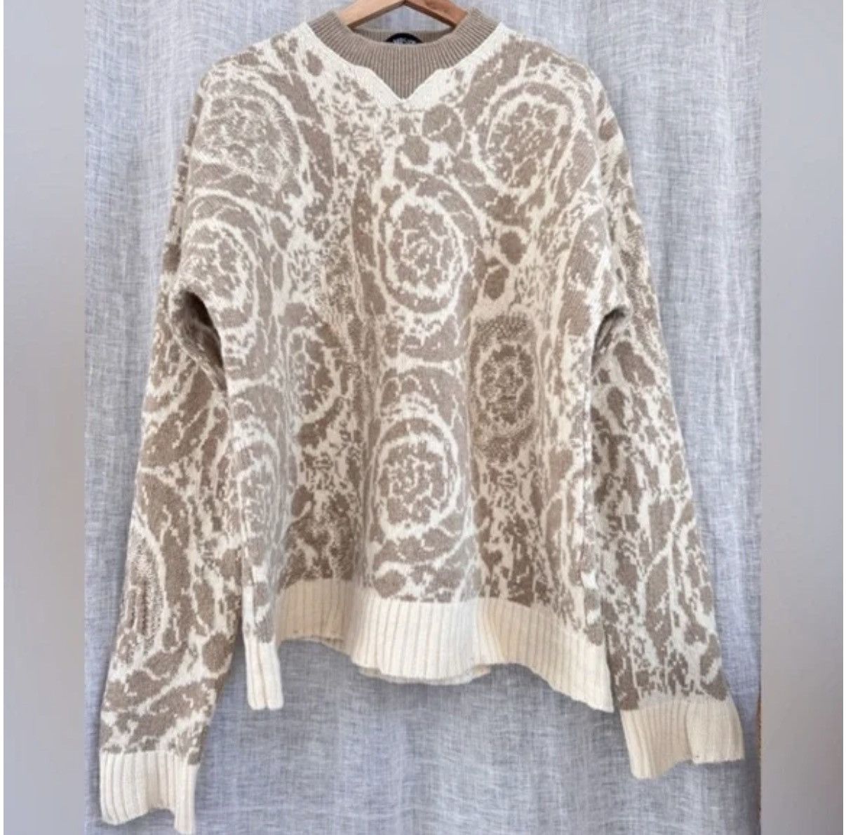 Versace Versace Barocco Mens Sweater $1225 NWT Size US L / EU 52-54 / 3 - 3 Thumbnail