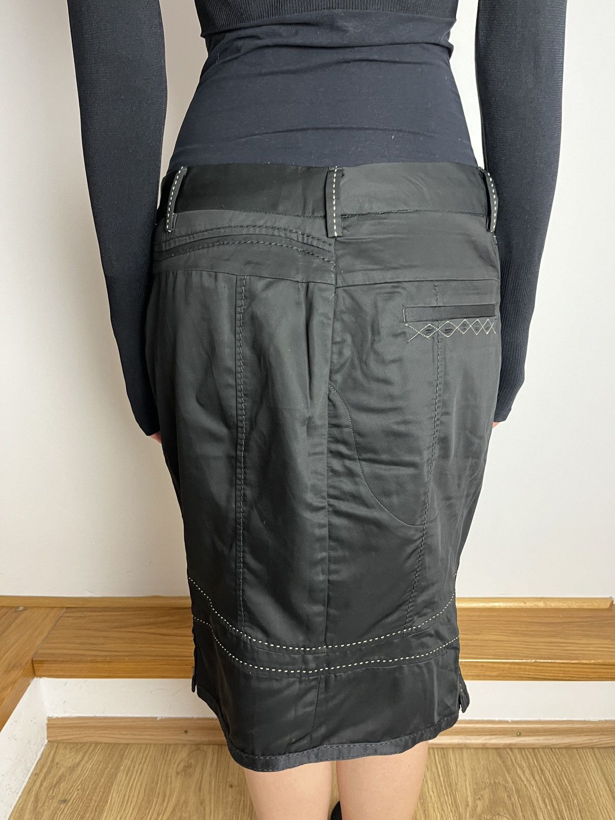 Marithe + Francois Girbaud Marithe Francois Girbaud Vintage Skirt Women’s Avant-Garde Size 30" / US 8 / IT 44 - 6 Thumbnail