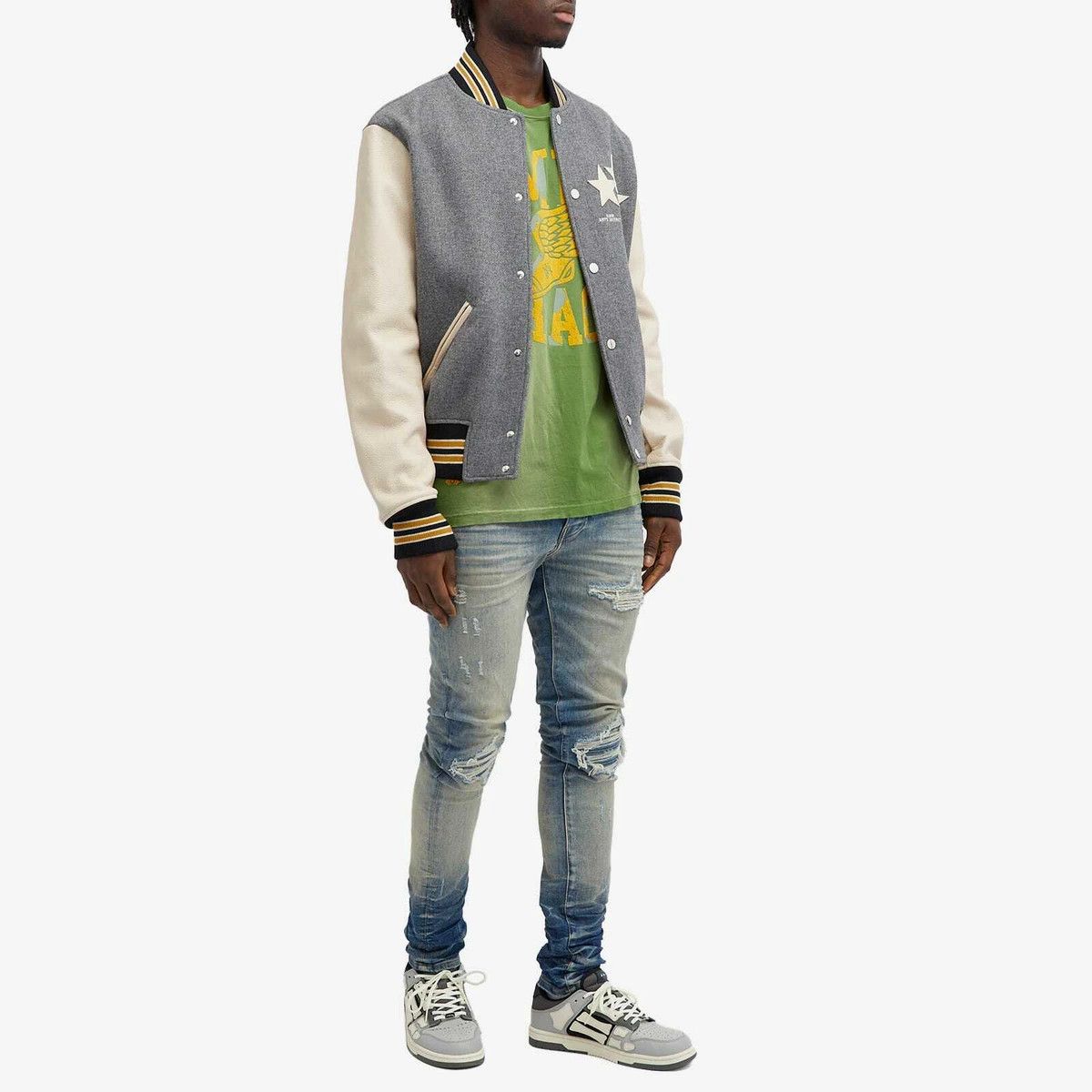 Amiri oc11z0125 Jeans in Vintage Blue Size US 32 / EU 48 - 4 Thumbnail