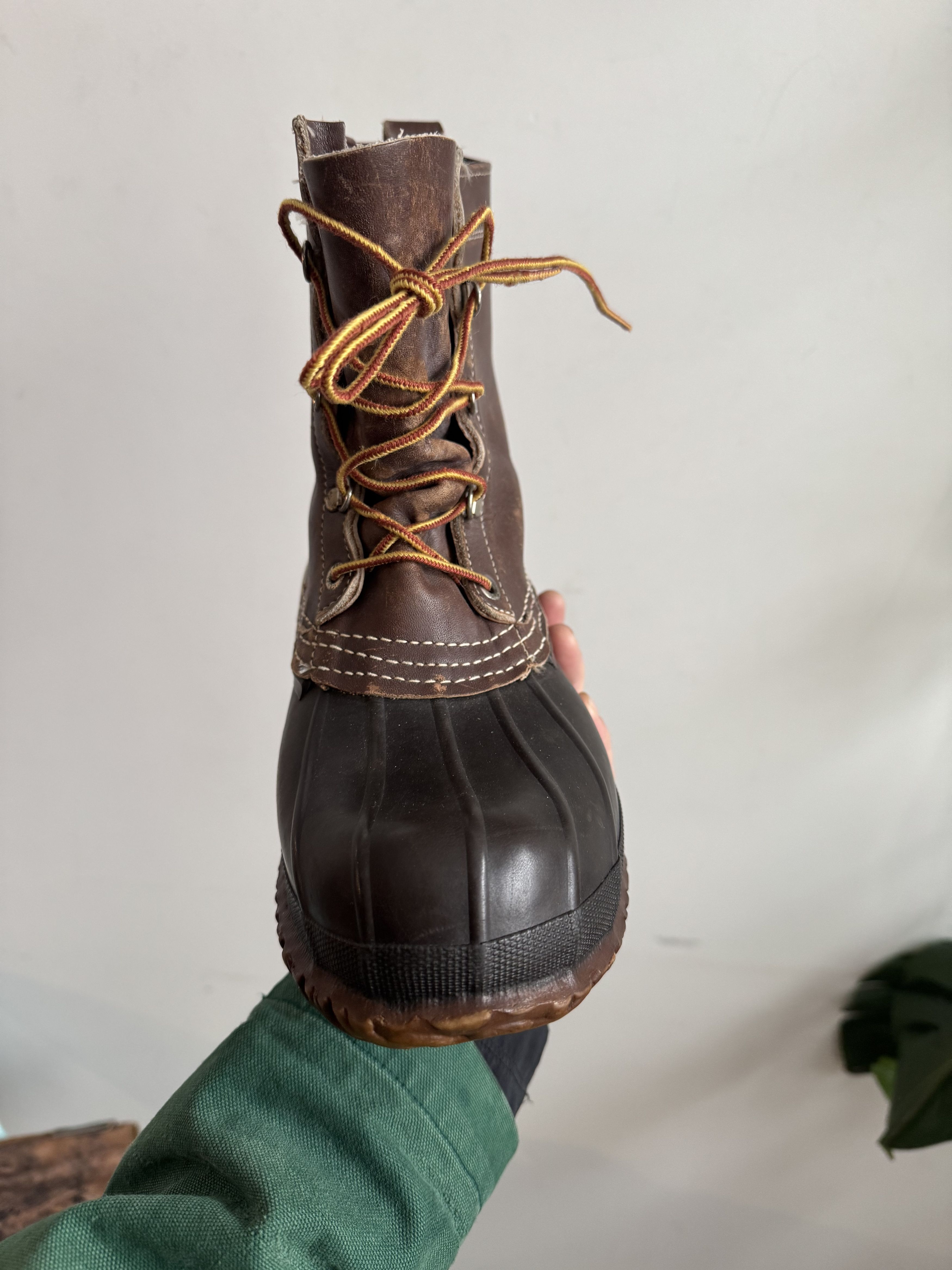 L.L. Bean 80s LL Bean Duck Boots Size 9 fits 10.5 Size US 9 / EU 42 - 10 Thumbnail