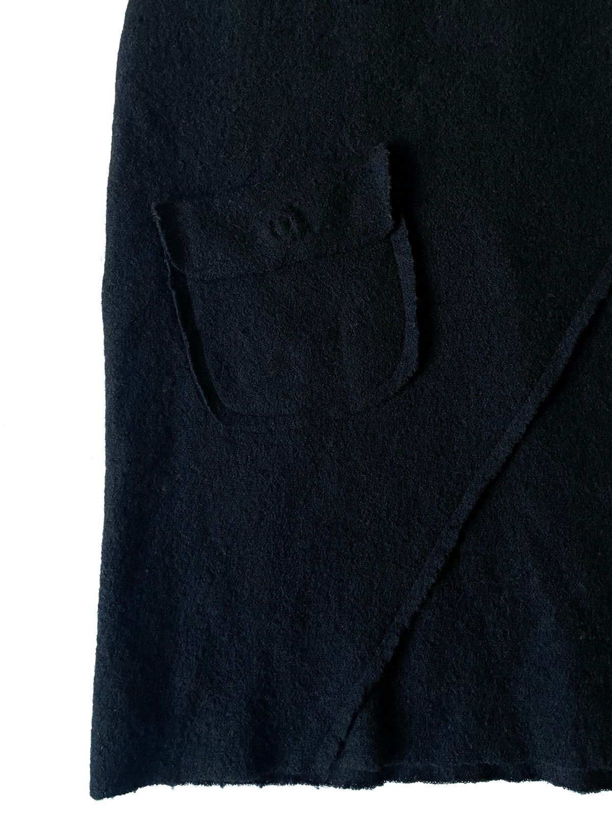 Marimekko Marrimekko Wool Skirt Avant-Garde Rick Style Size M Black Size 28" / US 6 / IT 42 - 2 Thumbnail