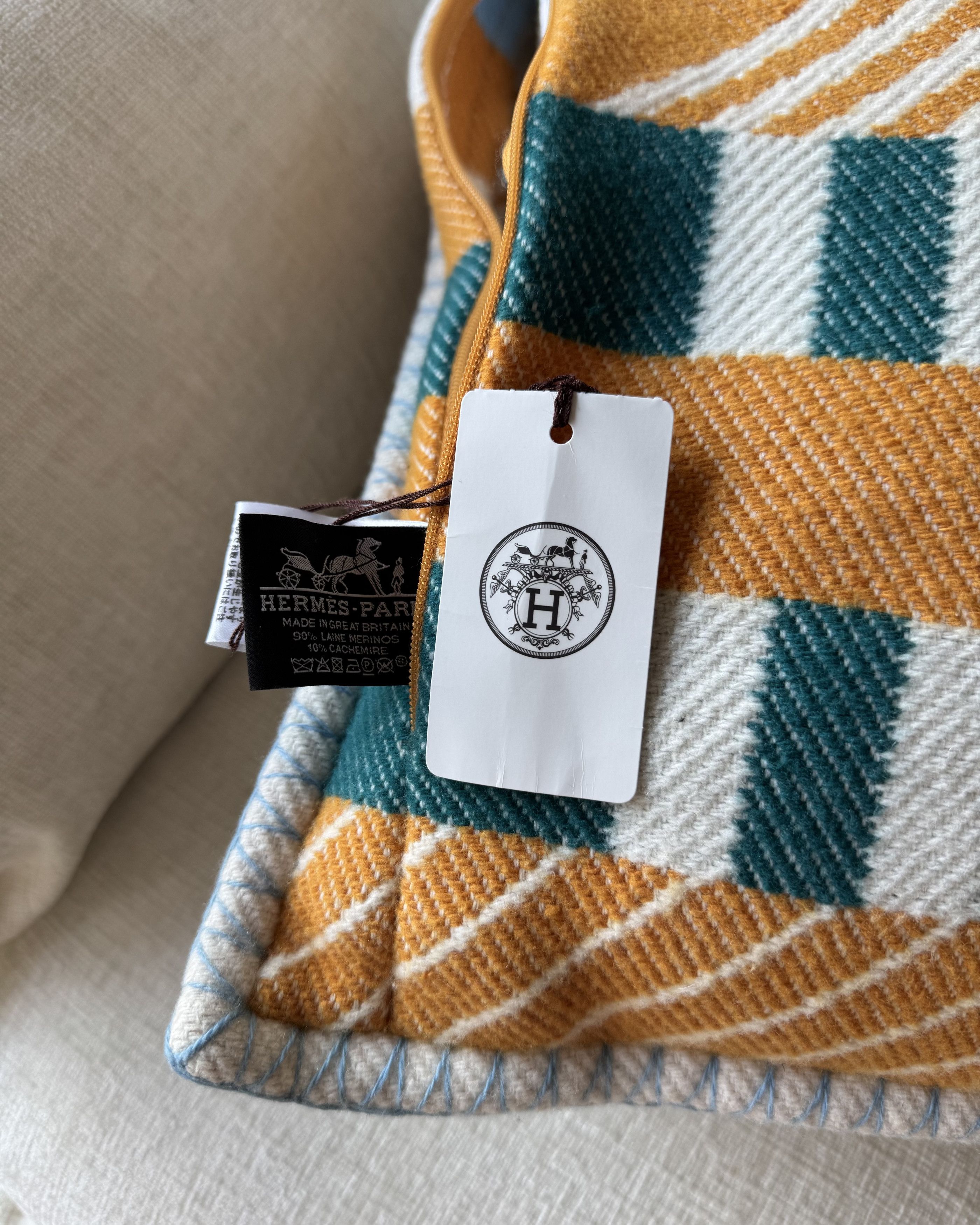 Hermes Ambre Avalon Pillow Cushion Size ONE SIZE - 5 Thumbnail