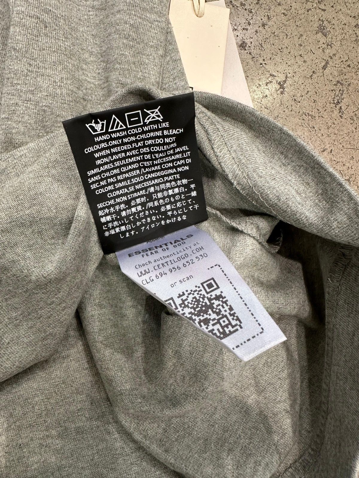 Essentials ESSENTIALS - Classic Fit T-Shirt Concrete Heather Size US L / EU 52-54 / 3 - 5 Thumbnail