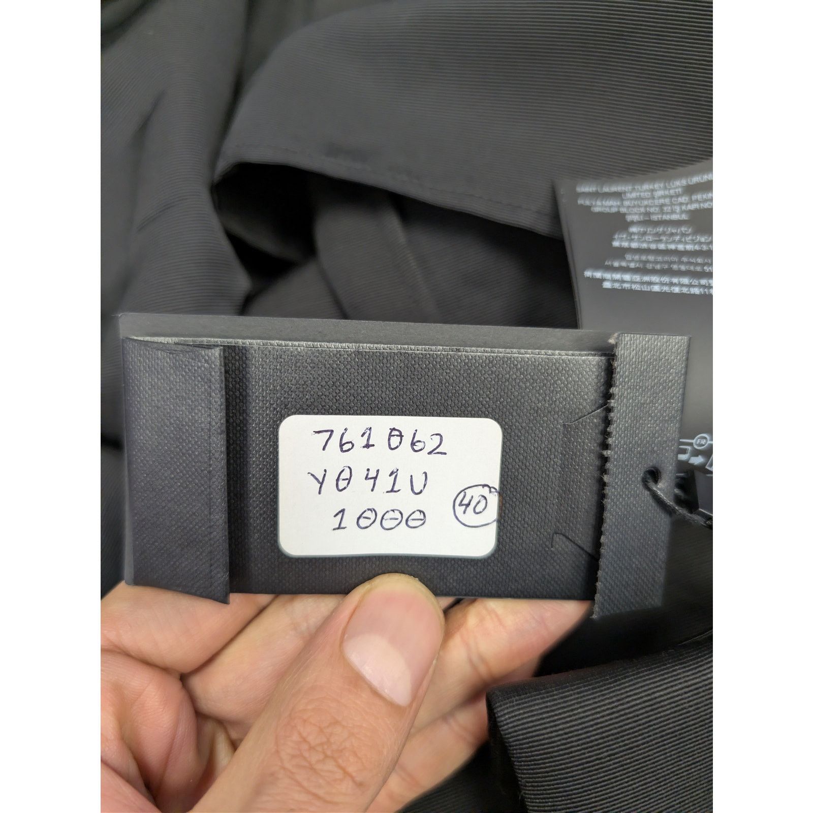 Saint Laurent Paris o1rshd1 Lavallière-Neck blouse Shirt in Black Size US M / EU 48-50 / 2 - 21 Thumbnail