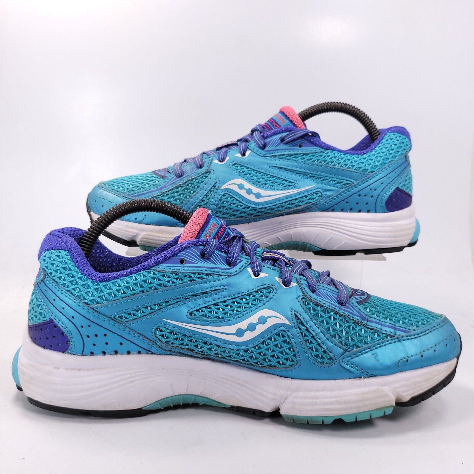 Saucony Saucony Ignition 5 Shoe Womens Size 9 S15202-1 Blue White Size US 9 / IT 39 - 6 Thumbnail