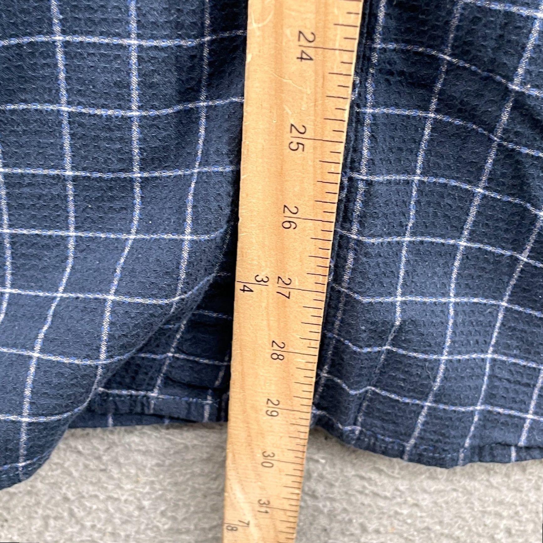Lacoste Lacoste Seersucker Shirt Men's XL Plaid Coastal Preppy Academia Hike 90s Classic Size US XL / EU 56 / 4 - 6 Thumbnail