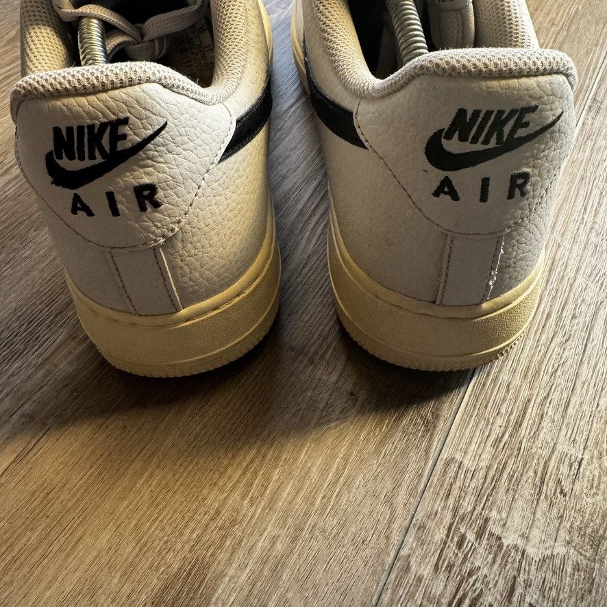 Nike NIKE • Air Force 1 Low "Vast Grey Black" (12M) Size US 12 / EU 45 - 8 Thumbnail