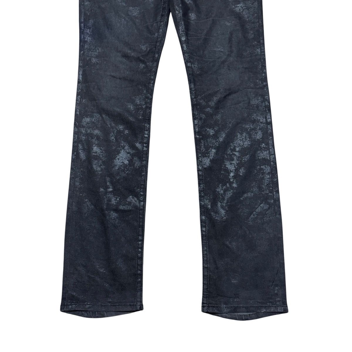 Le Grande Bleu (L.G.B.) Xfrm Black Waxed Denim Jeans 'The Outsider Rude Life & Vibe Size US 32 / EU 48 - 6 Thumbnail