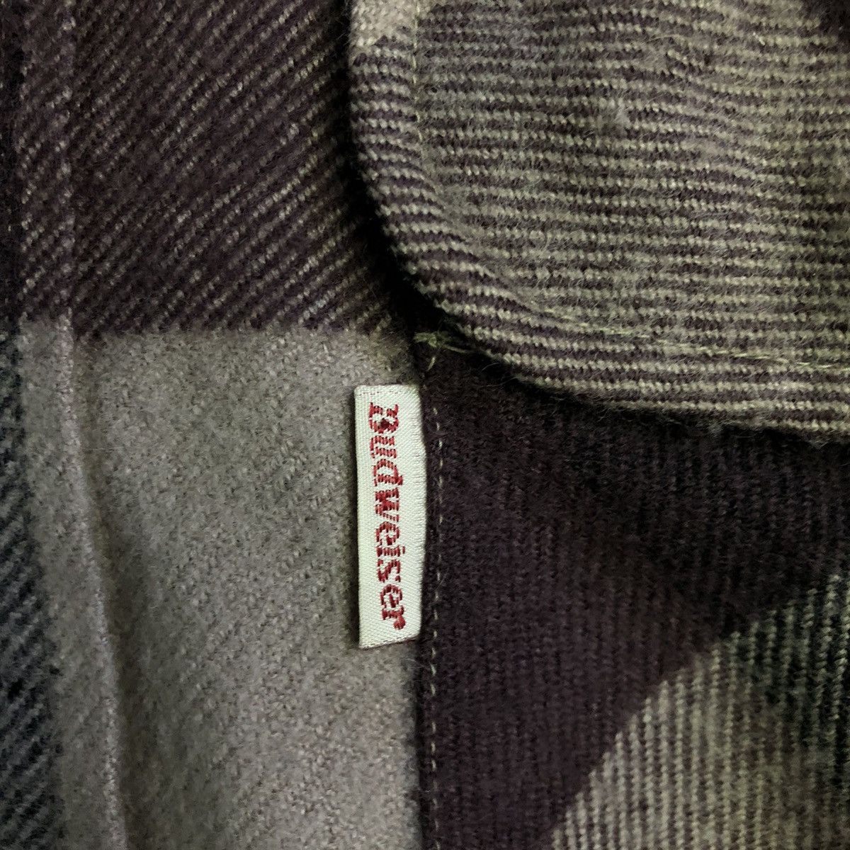 Budweiser × Vintage Vintage Budweiser switch collar check wool jacket Size US M / EU 48-50 / 2 - 8 Thumbnail