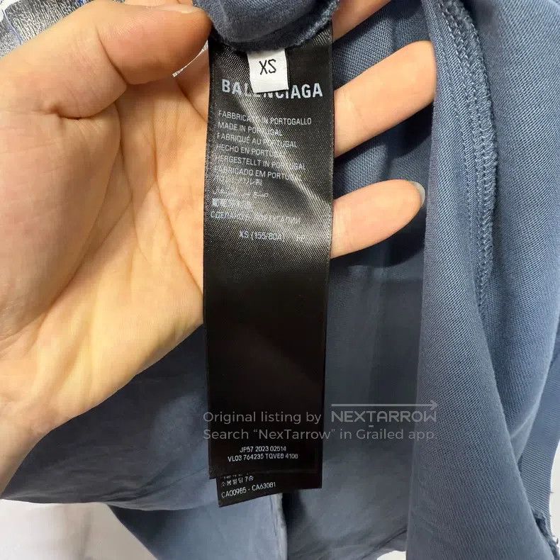 Balenciaga Balenciaga Alphabet Printed Aged Look Size US XS / EU 42 / 0 - 4 Thumbnail