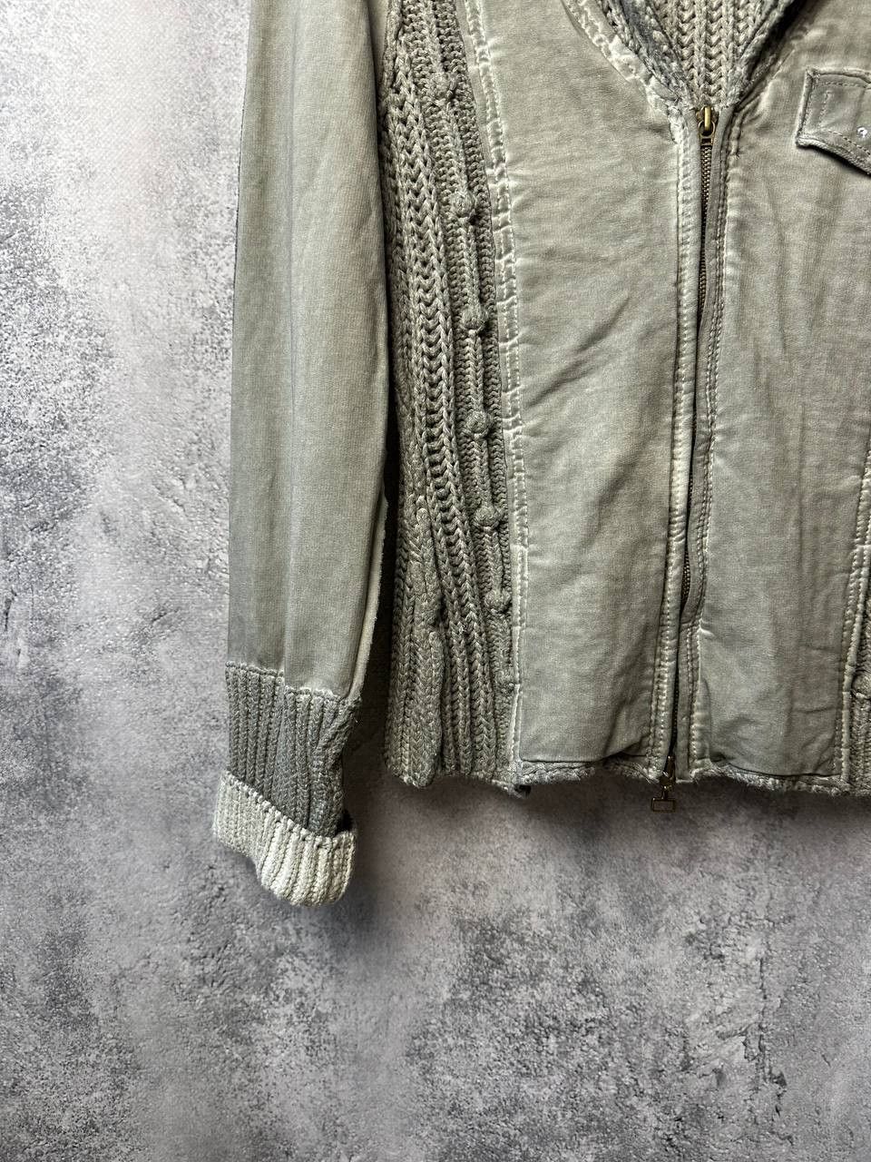 Elisa Cavaletti Bottega By Elisa Cavaletti Avant-Garde Knit Cardigan Jacket Size M / US 6-8 / IT 42-44 - 7 Thumbnail