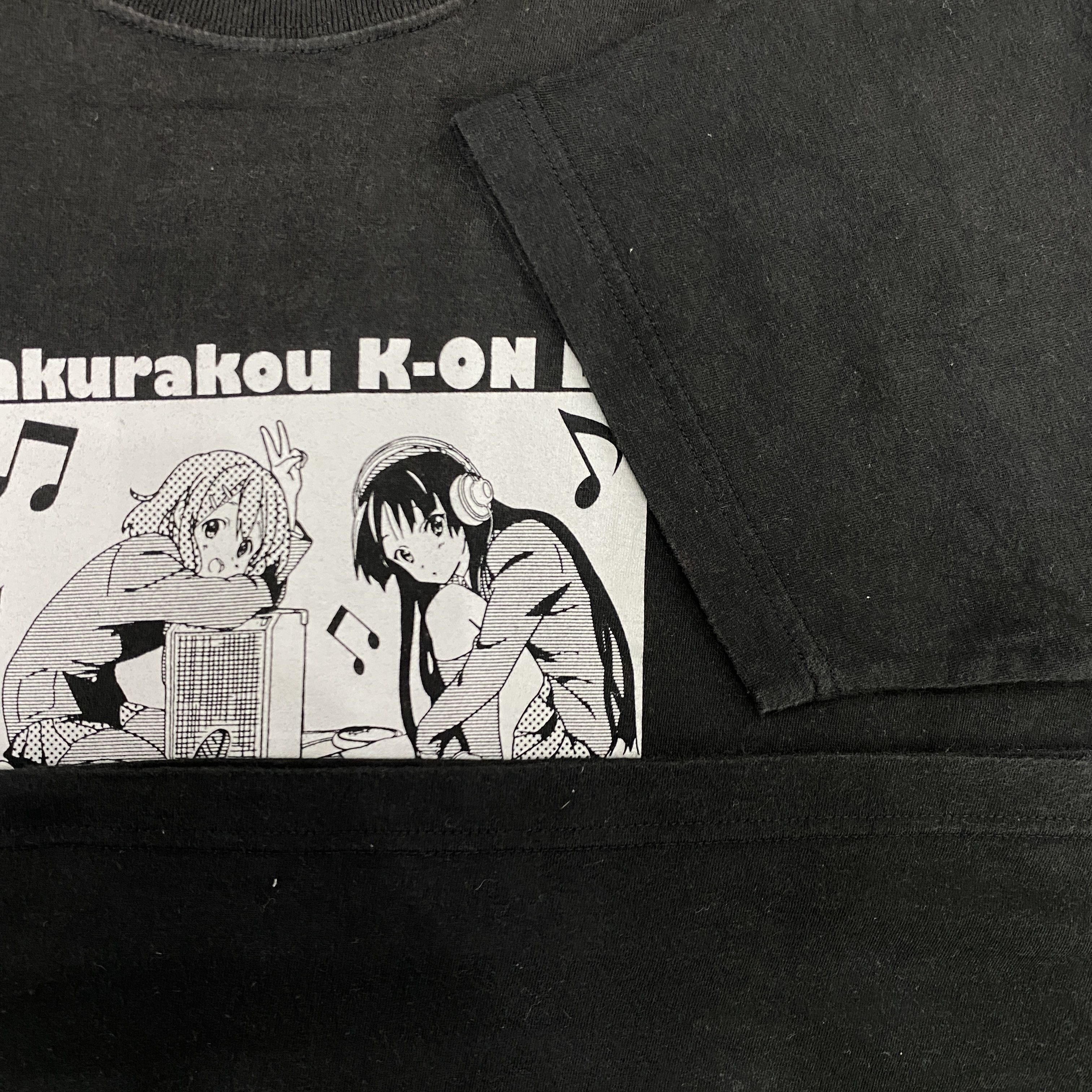Anime Vintage Sakurakou K-ON Bu T-Shirt - H088 Size US M / EU 48-50 / 2 - 8 Thumbnail