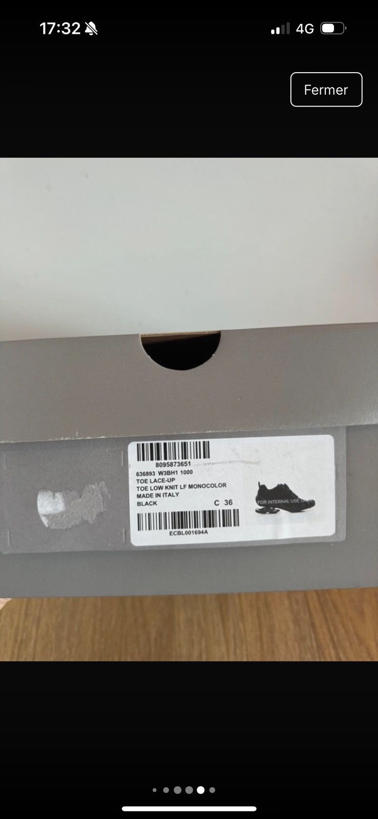Balenciaga × Vibram Balenciaga X Vibram Five Toes Size US 6 / IT 36 - 11 Thumbnail