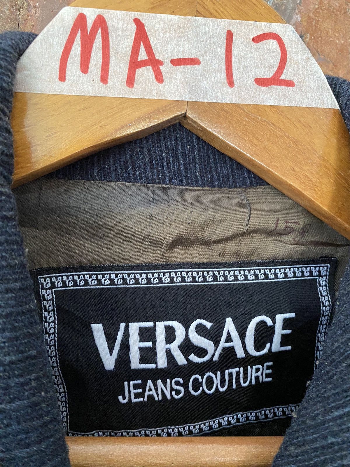 Versace Jeans Couture 🔥RARE 1990s Versace Button Medusa head detailing long iacket Size US M / EU 48-50 / 2 - 13 Thumbnail