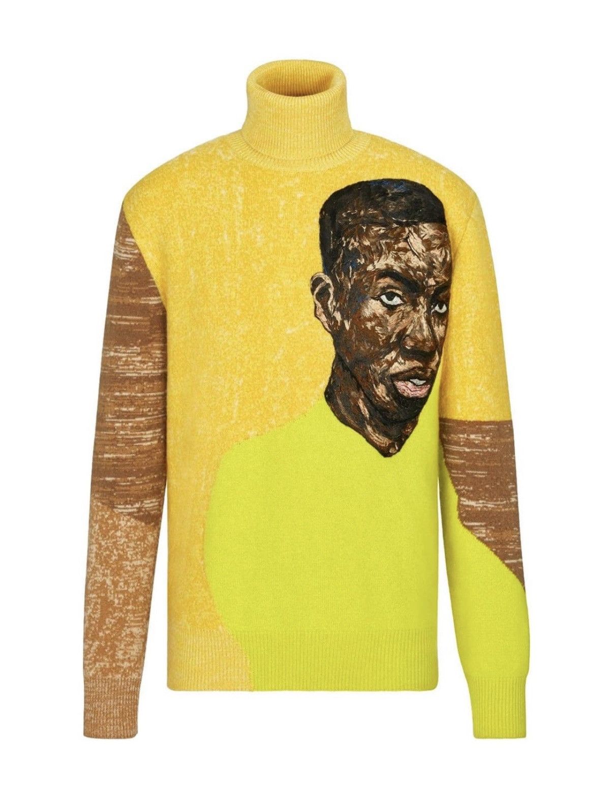 Dior Dior x Amoako Boafo Cashmere High-Neck Knit Sweater Size US M / EU 48-50 / 2 - 1 Thumbnail