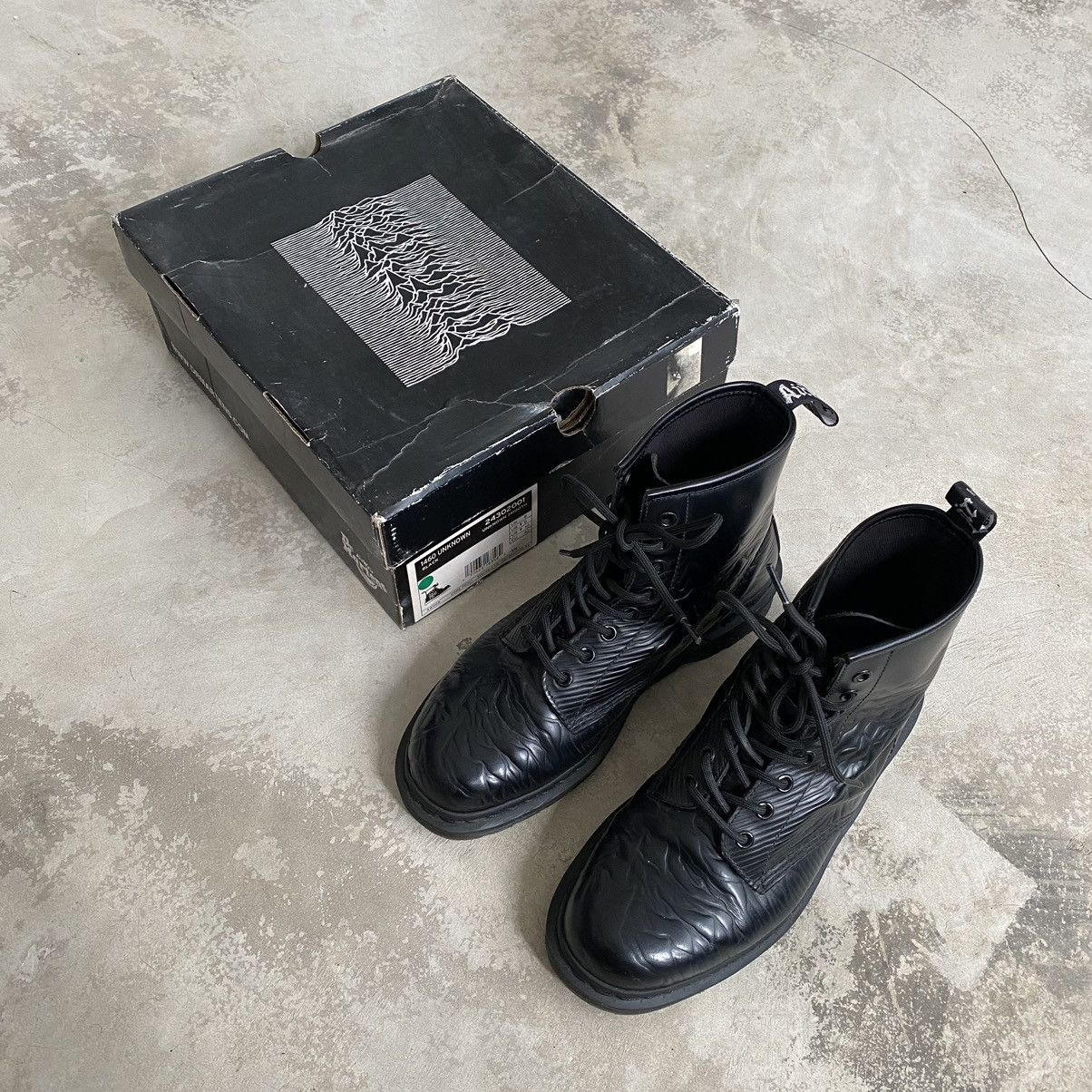 1460 Dr Martens x Joy Division unknown pleasures black Footwear