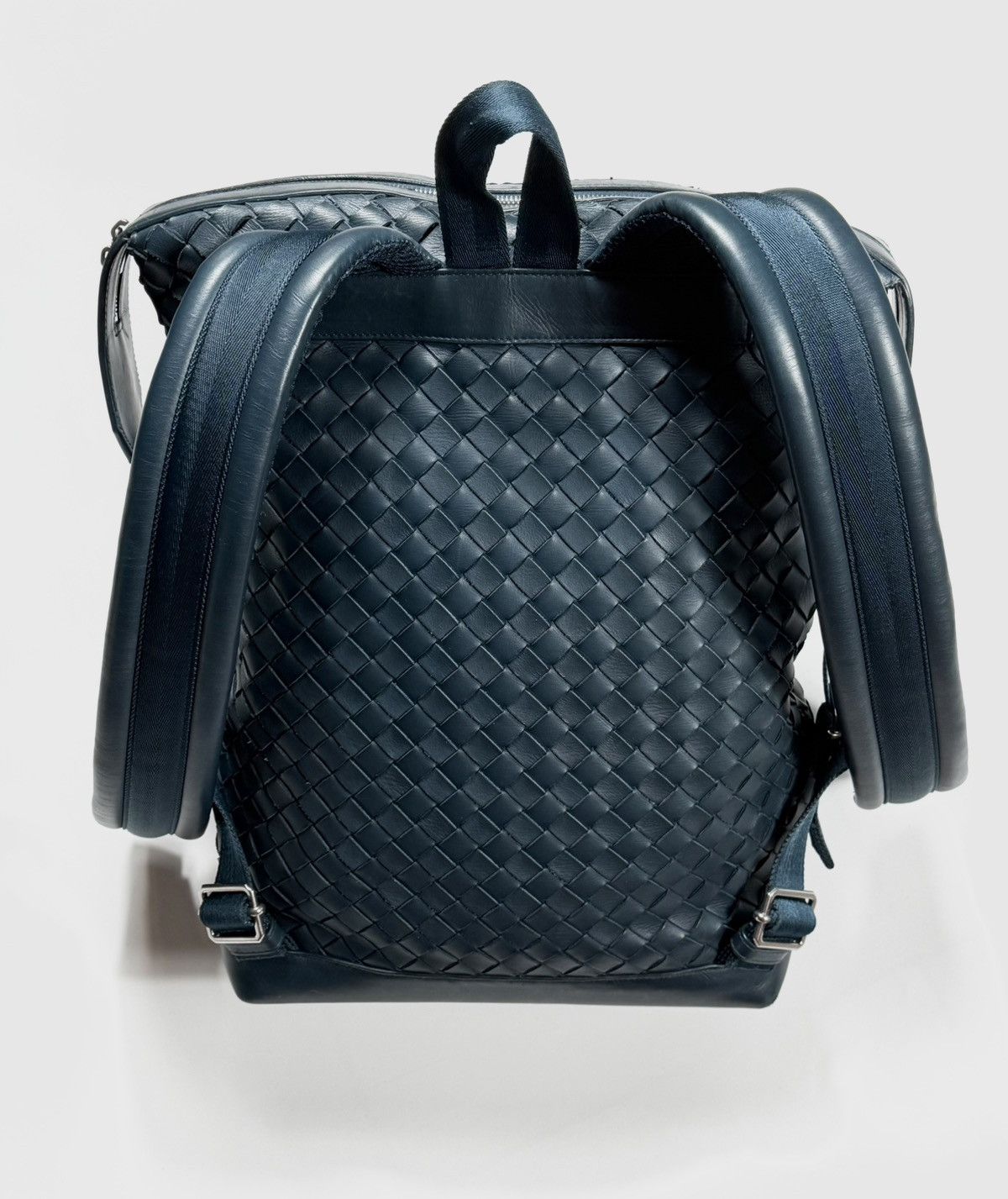 Bottega Veneta Bottega Veneta Intrecciato Leather Backpack Size ONE SIZE - 4 Thumbnail