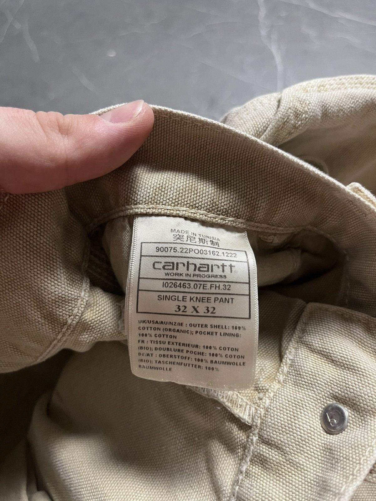 Carhartt Carhartt single knee vintage mens pants Size US 32 / EU 48 - 9 Thumbnail