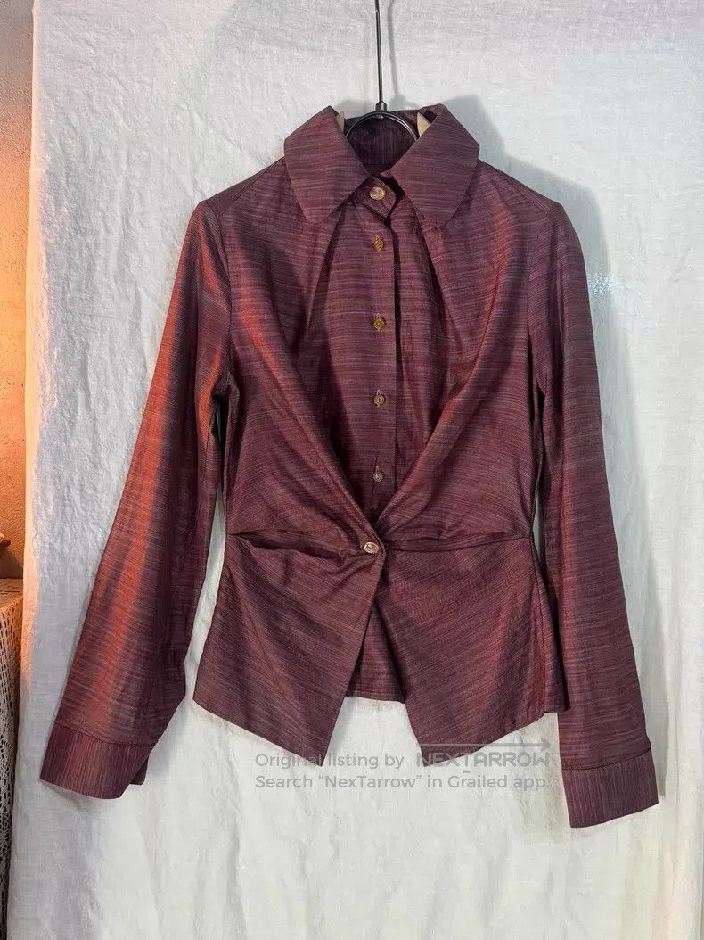 Vivienne Westwood Vivienne Westwood Red label main line twisted waist shirt Size M / US 6-8 / IT 42-44 - 1 Thumbnail