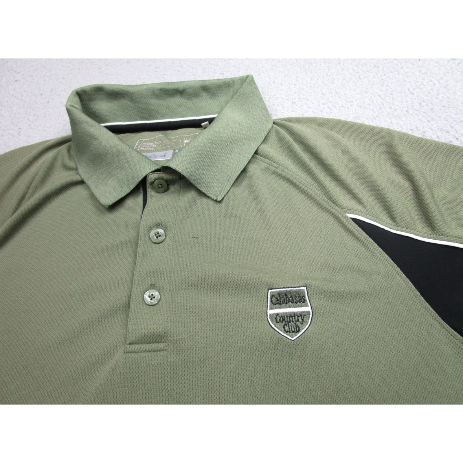 Cutter & Buck Cutter & Buck Polo Shirt Mens XL Green CB DryTec Calabasas Country Club Golf Size US XL / EU 56 / 4 - 4 Thumbnail