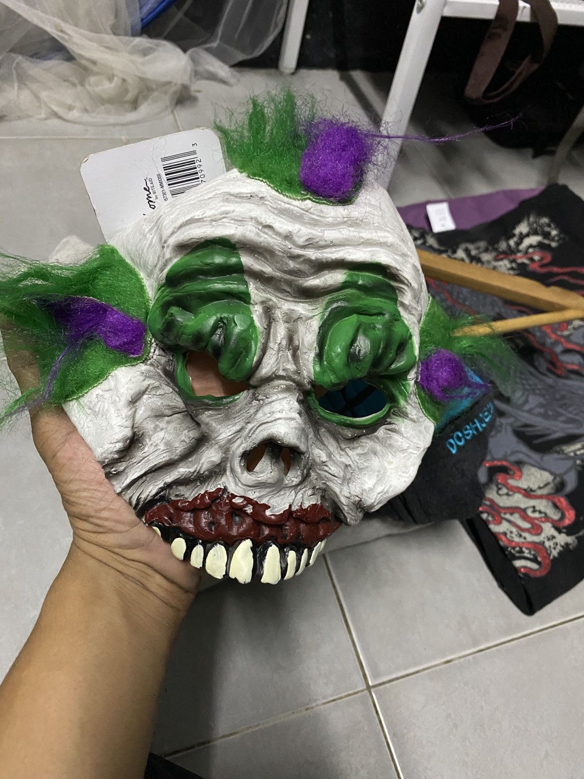 Other CLOWN MASK LIKE A JOKER Size ONE SIZE - 3 Thumbnail
