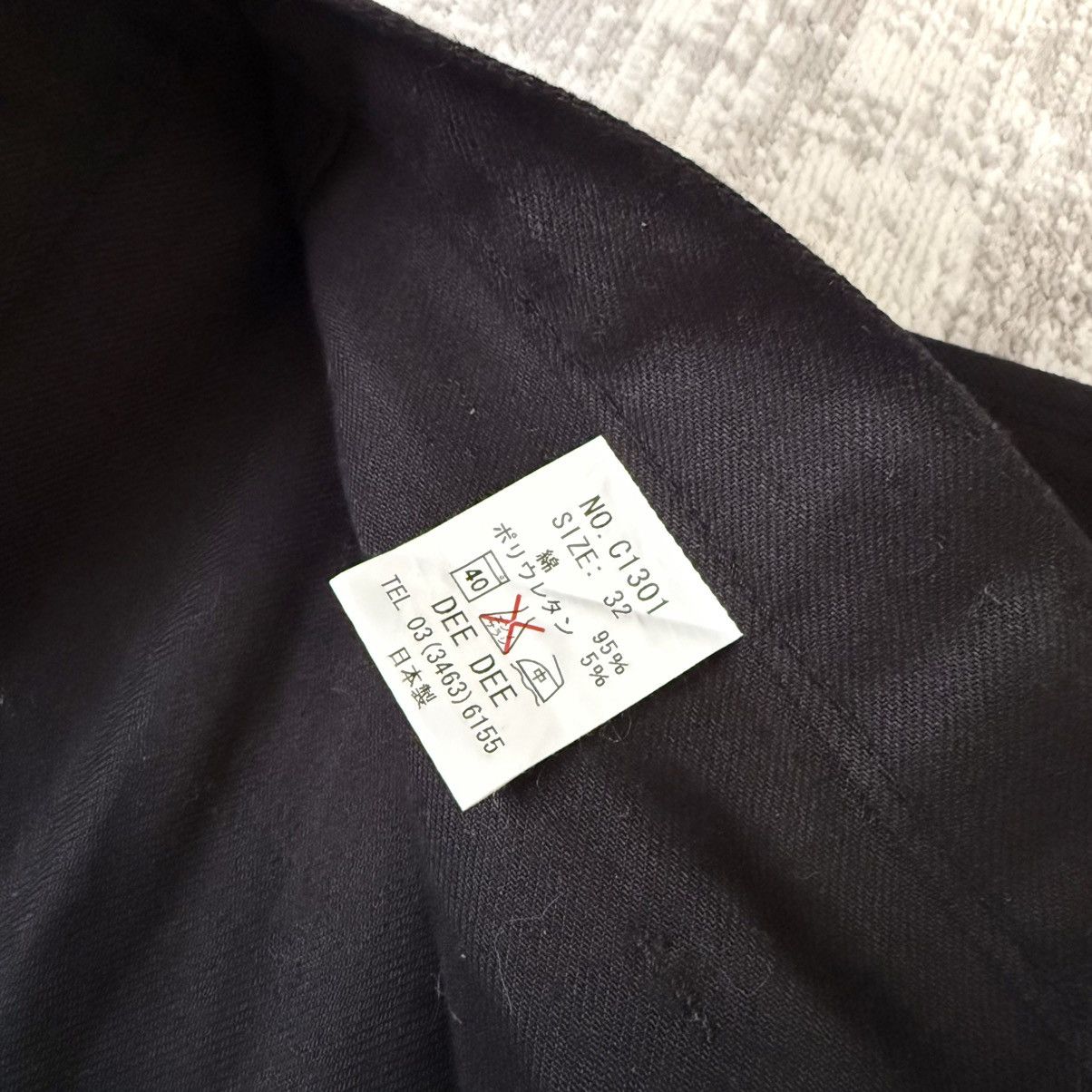 If Six Was Nine Early 2000's DeeDee Japanese Button Fly Bell Bottom Denim Size US 32 / EU 48 - 3 Thumbnail