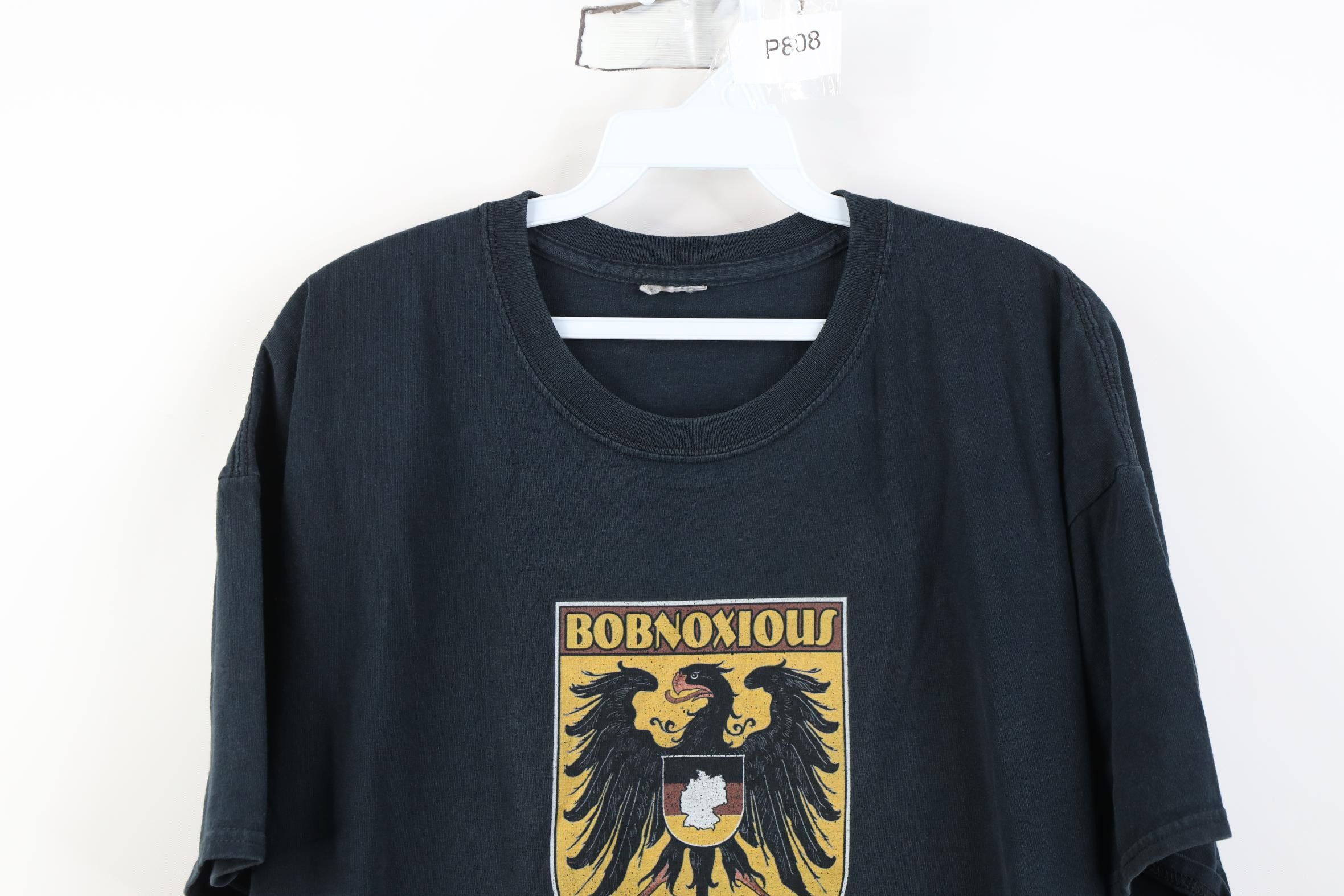 Vintage Vintage Y2K 2012 Bobnoxious Deutschland Band T-Shirt Black Size US XL / EU 56 / 4 - 2 Thumbnail