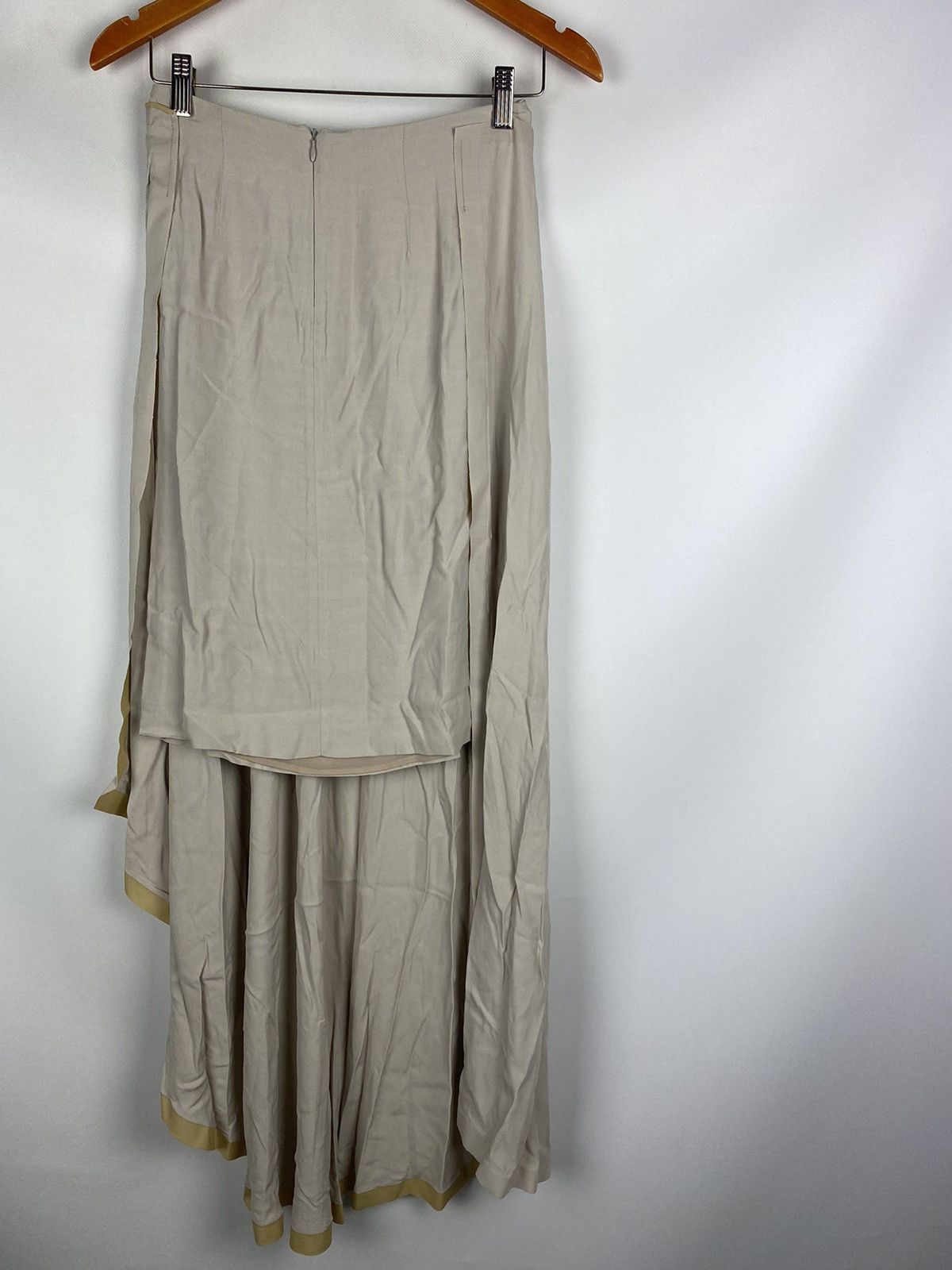 Maison Margiela Maison Martin Margiela ladies viscose maxi skirt size 40 / L Size 27" / US 4 / IT 40 - 9 Thumbnail