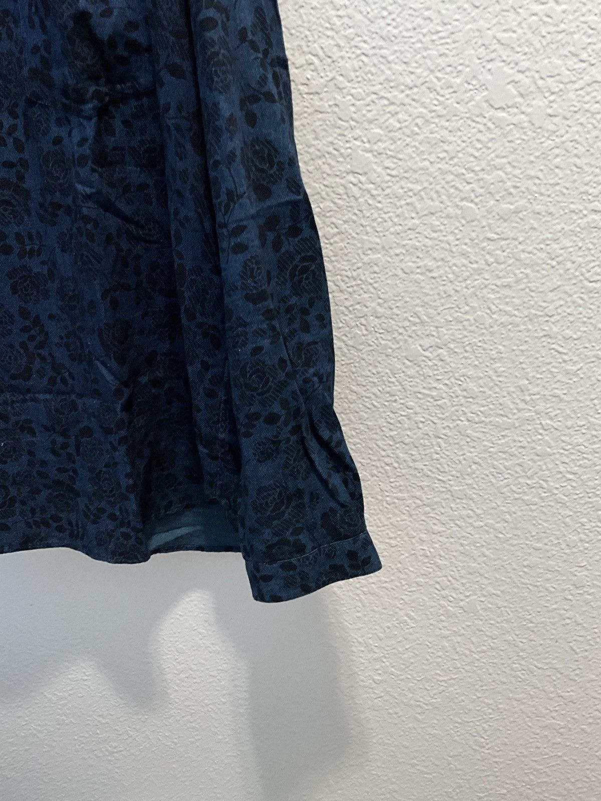 Blue Blue Japan Blue blue japan long sleeves floral Henley Size US XL / EU 56 / 4 - 4 Thumbnail