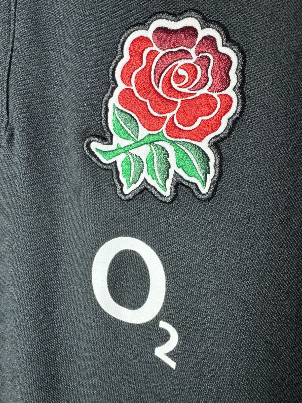 Vintage England O2 Rugby Polo Shirt Umbro Size US L / EU 52-54 / 3 - 4 Thumbnail