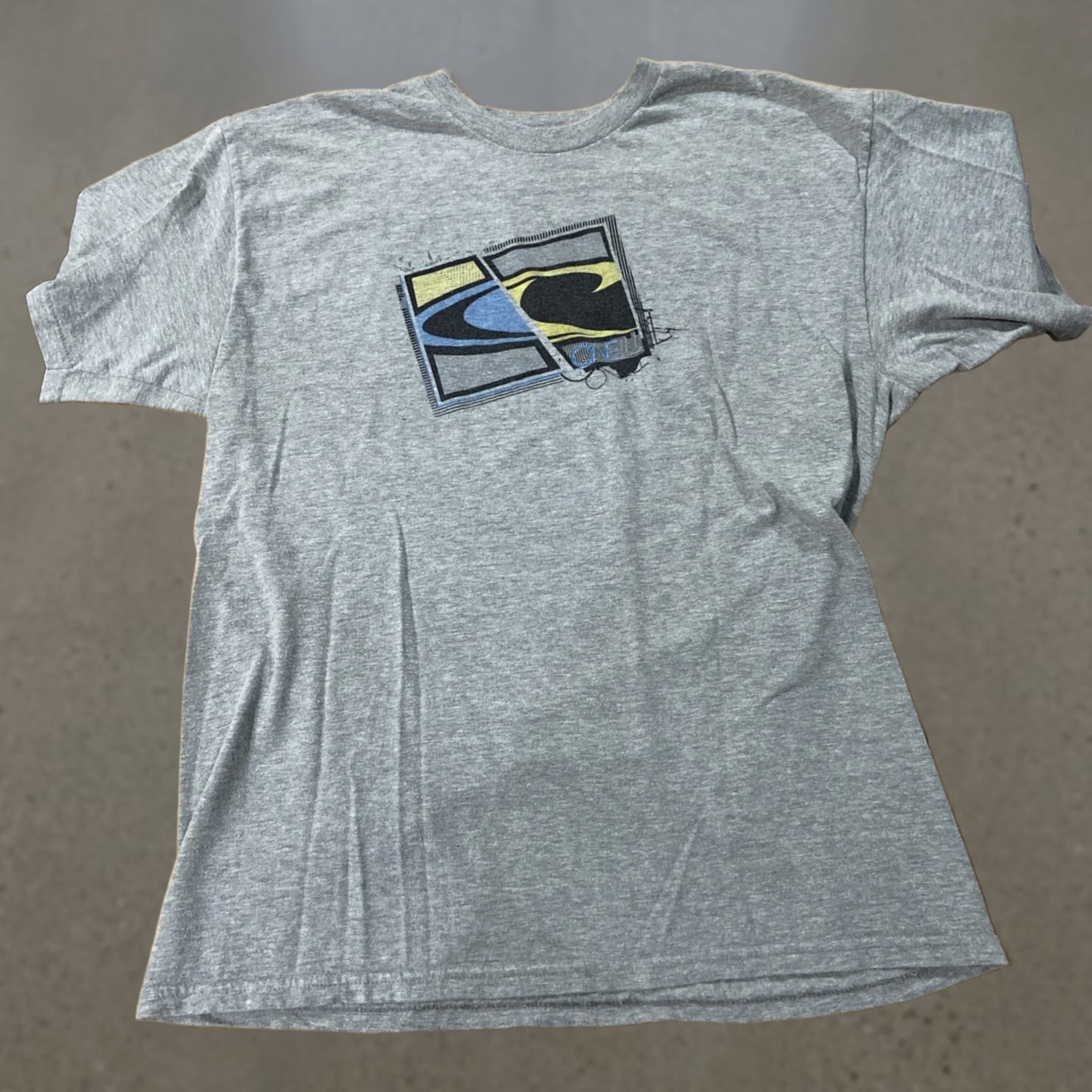 O'Neill Y2K O’neill Surf Wear Gray Grunge Large Graphic Shirt Mens L Gray Grunge 90s Size US L / EU 52-54 / 3 - 1 Thumbnail