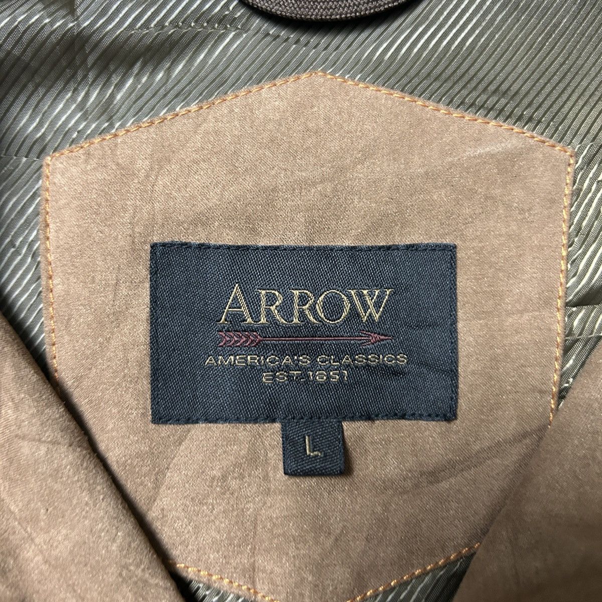 Arrow × Japanese Brand × Vintage Arrow Brown Jacket Size US S / EU 44-46 / 1 - 9 Thumbnail