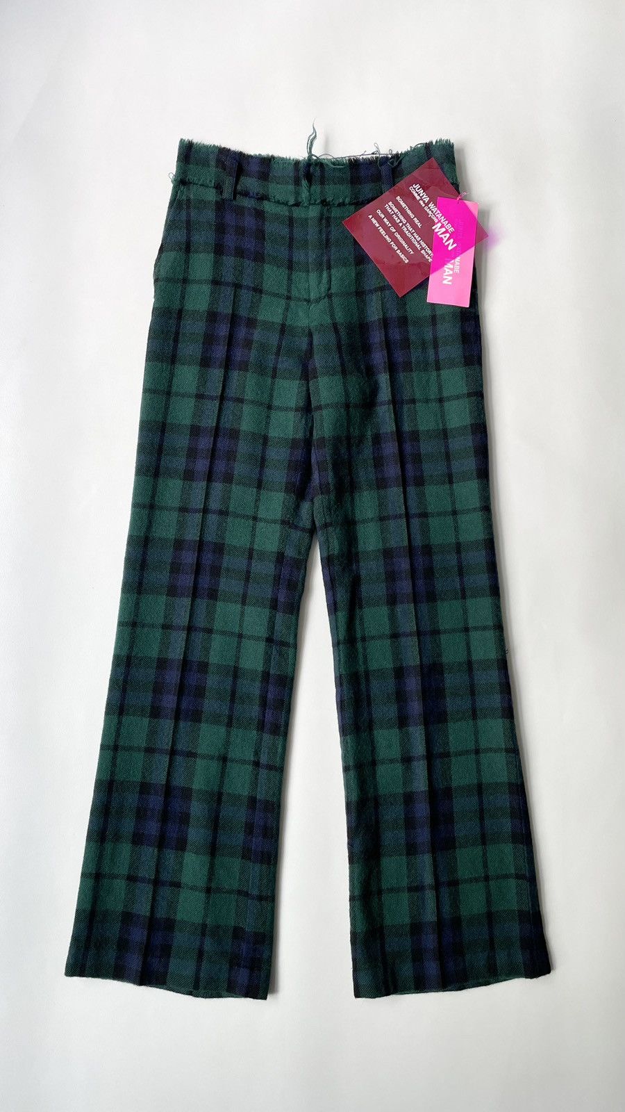Comme des Garcons A/W 04 Tartan Check Wool Trousers Size 28" / US 6 / IT 42 - 1 Thumbnail