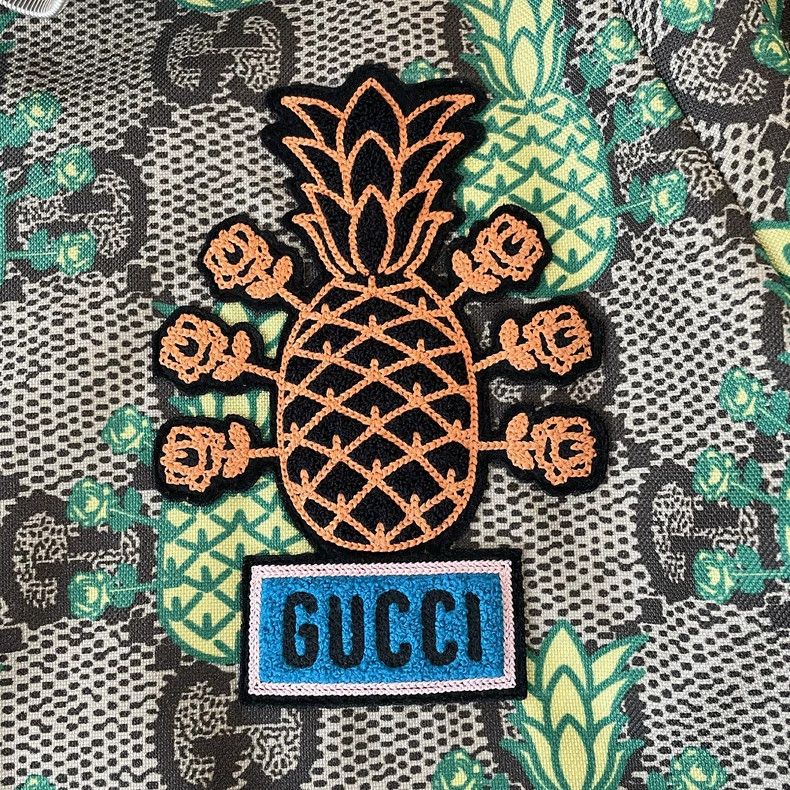Gucci Gucci Pineapple series full logo zipper jacket 2502-Nextarr Size US S / EU 44-46 / 1 - 6 Thumbnail