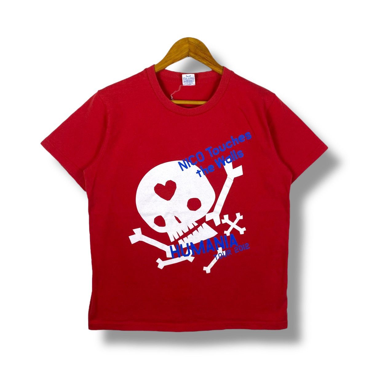 Band Tees Japanese Band NICO TOUCHES The Walls Humania Tour 2012 Tee Size US M / EU 48-50 / 2 - 1 Thumbnail