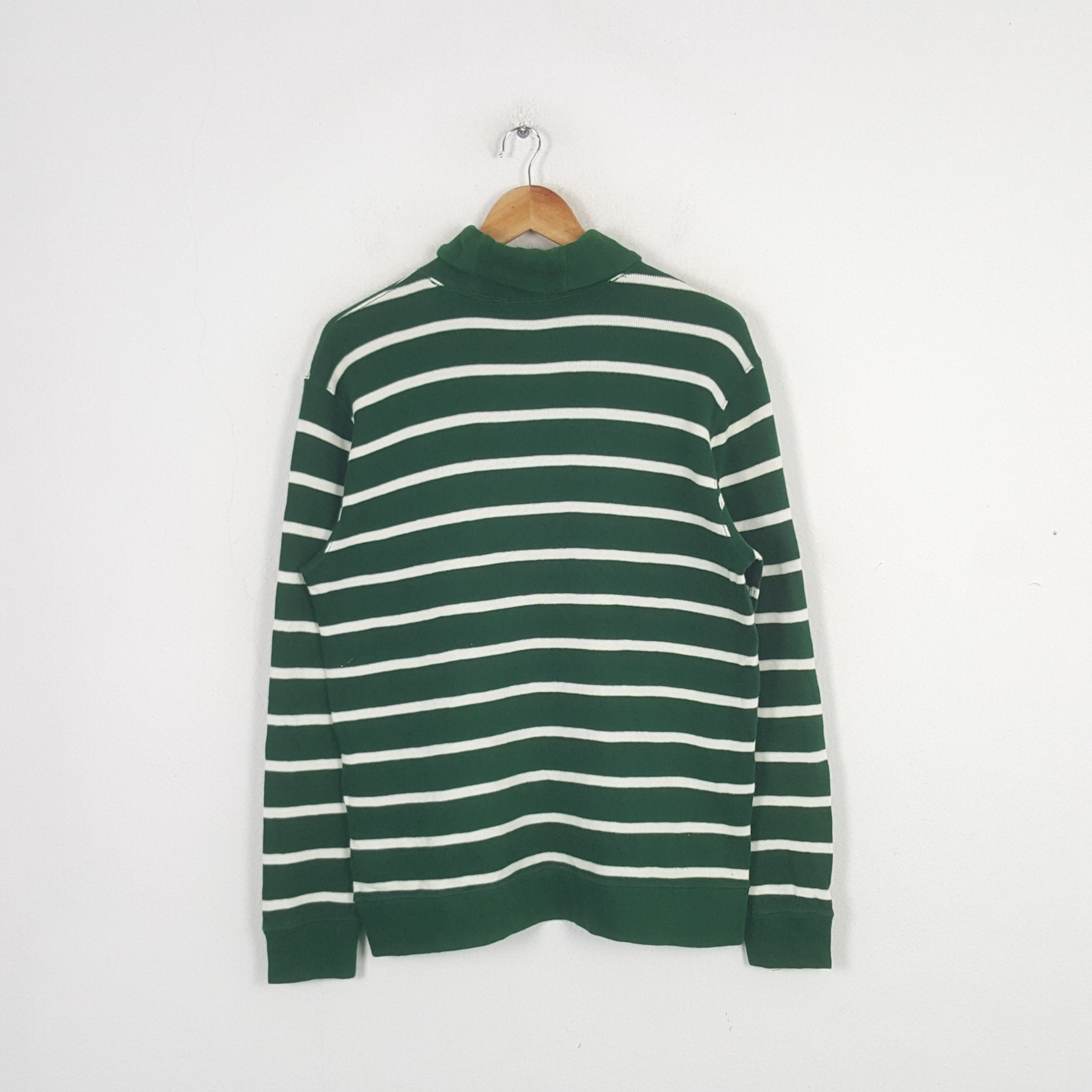 Polo Ralph Lauren × Vintage Vintage Polo Ralph Lauren Stripes Sweatshirt C287N15 Size US S / EU 44-46 / 1 - 3 Thumbnail