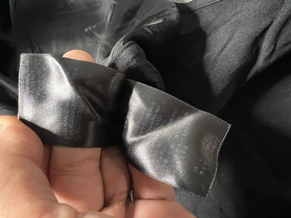Balenciaga F/W 21 Balenciaga Small Fit Silk Lined Wool Overshirt Size US M / EU 48-50 / 2 - 11 Thumbnail