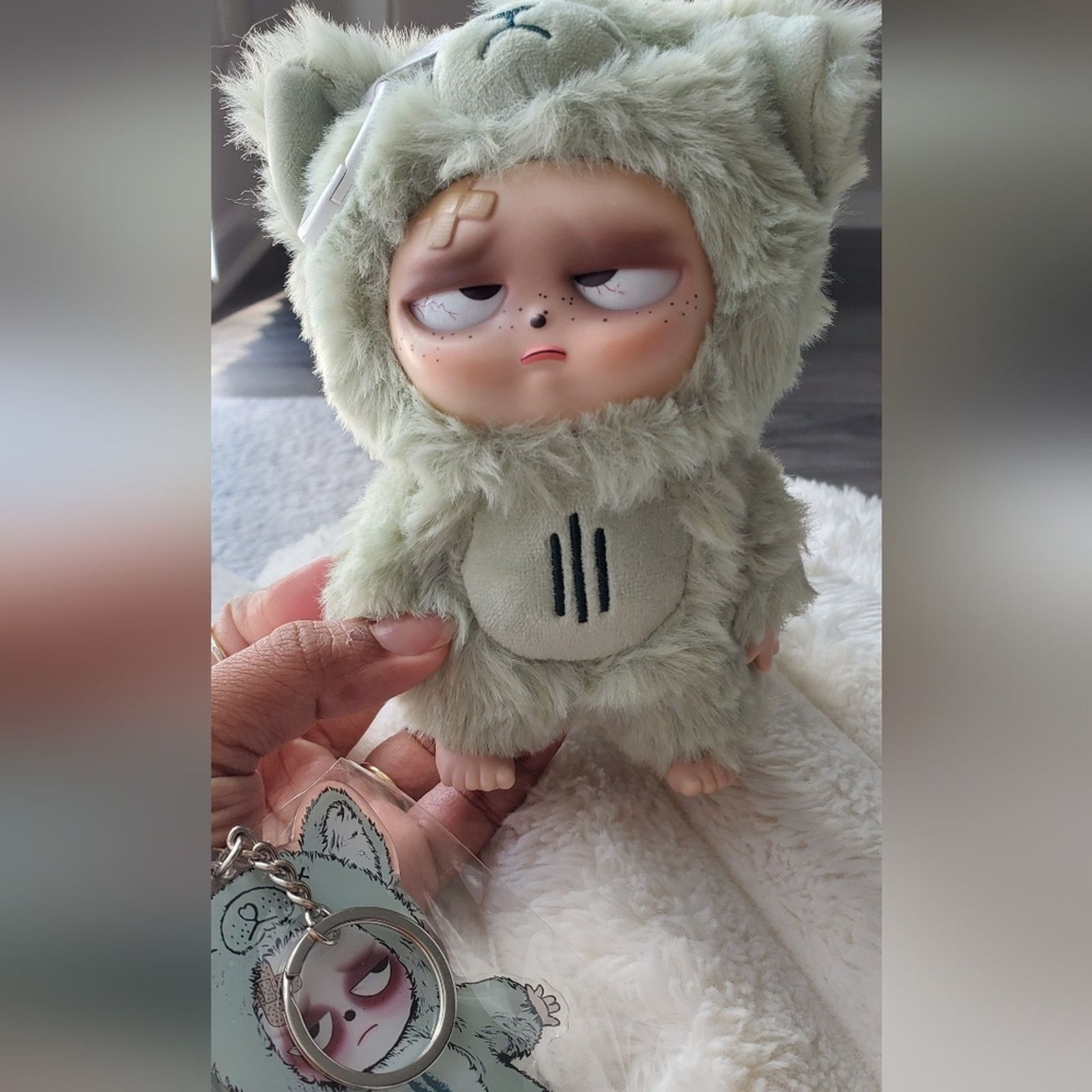 Other Sleepless Grumpipi Series Keychain Charms Key Ring Bag Size ONE SIZE - 2 Thumbnail