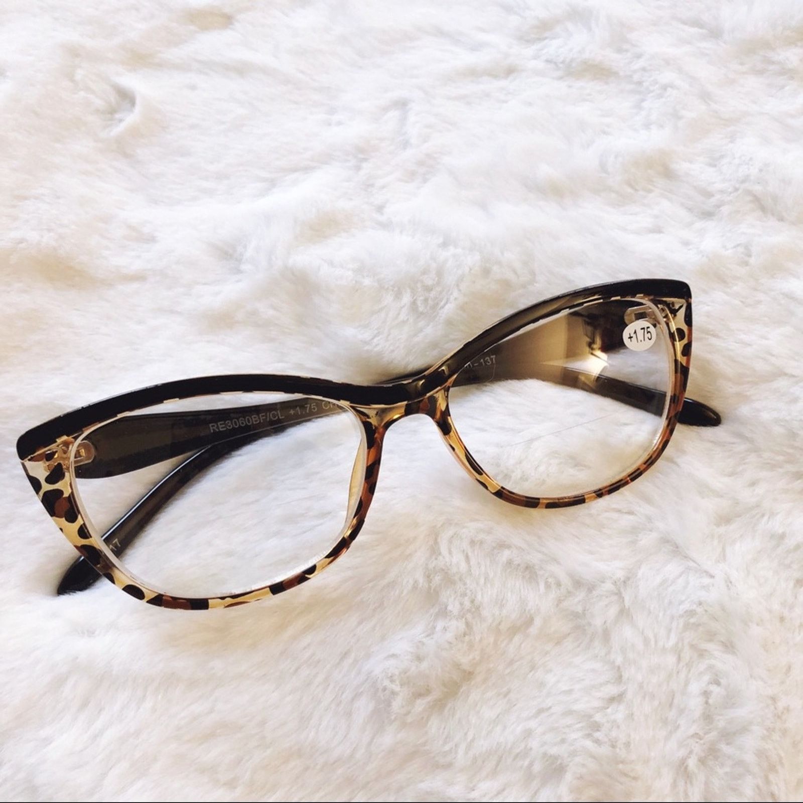 Other Bailey Cheetah Cat Eye Bi-Focal Reader Glasses Size ONE SIZE - 2 Thumbnail