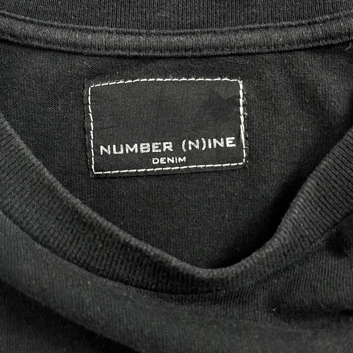 Japanese Brand × Number (N)ine × Takahiromiyashita The Soloist. Number (N)ine Logo Box Tee Size US M / EU 48-50 / 2 - 5 Thumbnail