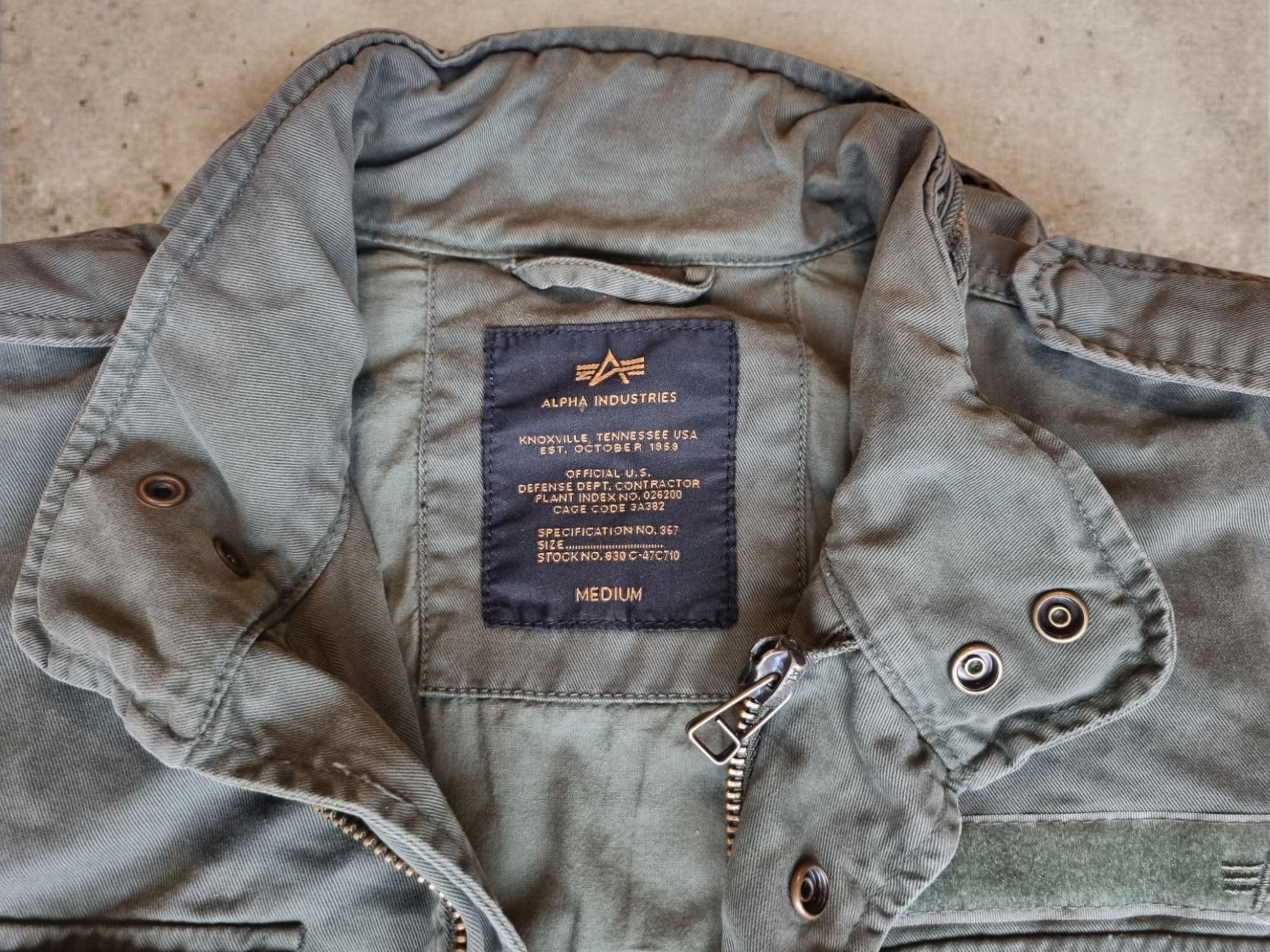 Alpha Industries Alpha Industries HUNTINGTON Size US M / EU 48-50 / 2 - 5 Thumbnail