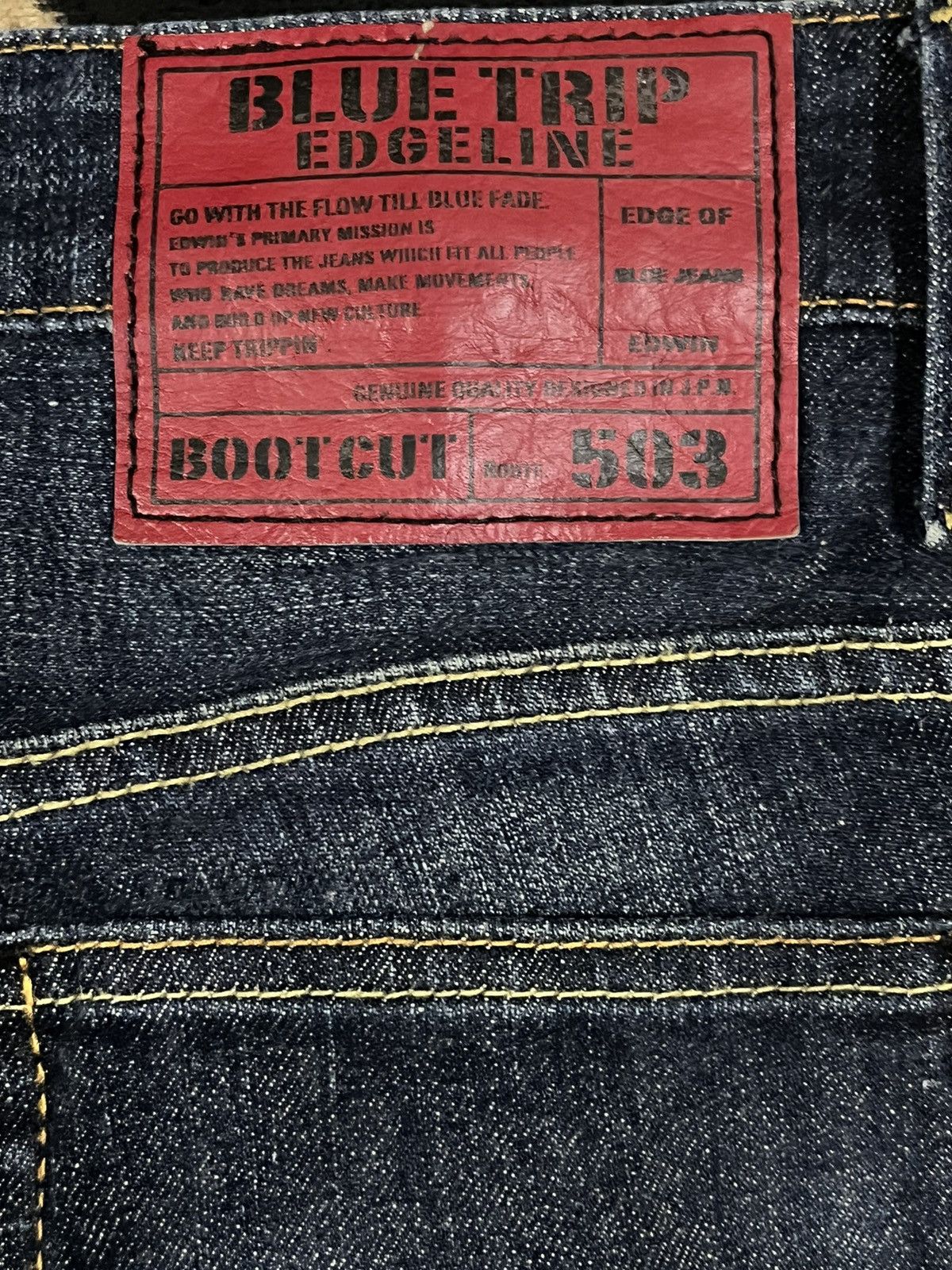 Edwin Vintage Edwin 503 Bluetrip Bootcut Denim Size US 36 / EU 52 - 13 Thumbnail