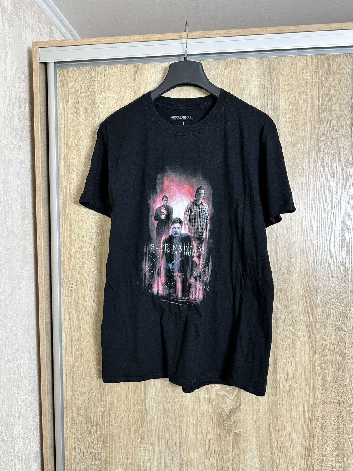 Vintage 🔥 Supernatural Join The Hunt TV Series BBC T Shirt Movie Size US L / EU 52-54 / 3 - 1 Thumbnail