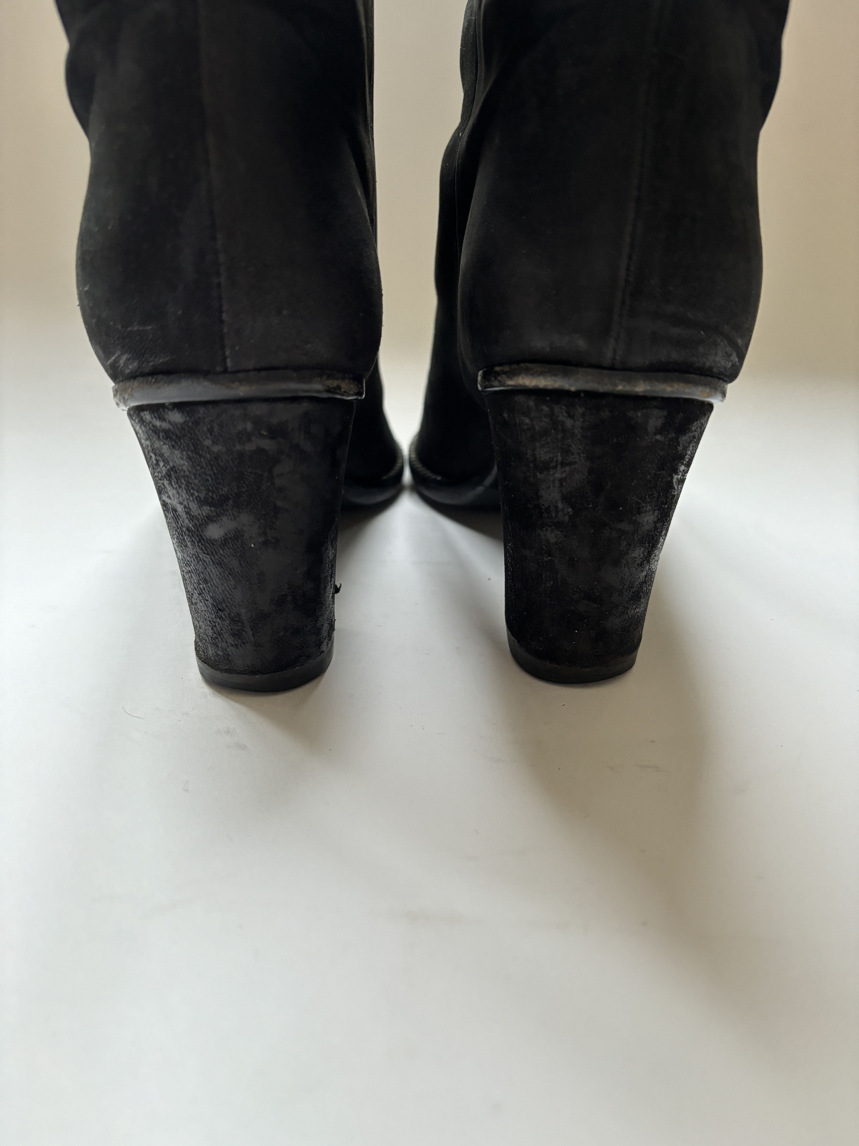 Maison Margiela ⚡️QUICK SALE⚡️Maison Margiela High Leather/Suede Black Boots Size US 8 / IT 38 - 5 Thumbnail